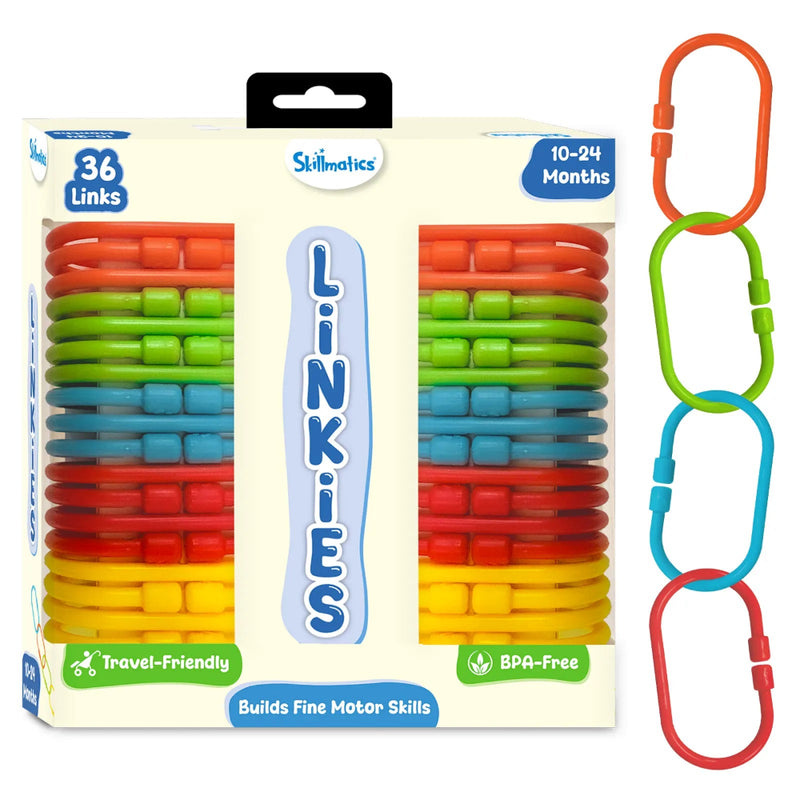 Skillmatics Linkies Connectable Learning Link Toy