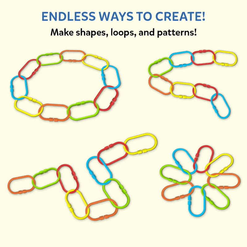 Skillmatics Linkies Connectable Learning Link Toy