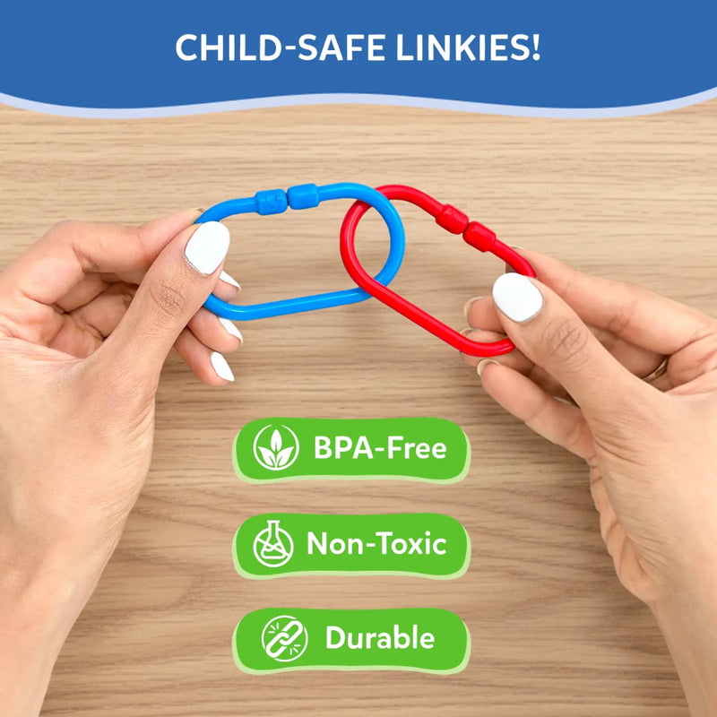 Skillmatics Linkies Connectable Learning Link Toy