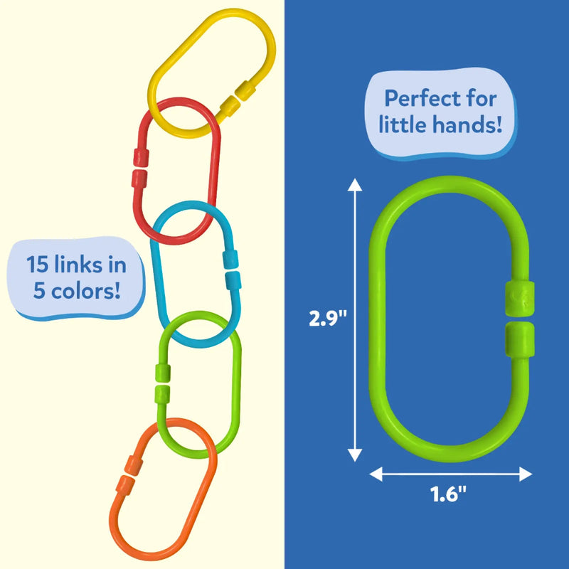 Skillmatics Linkies Connectable Learning Link Toy