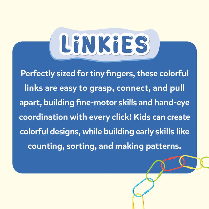 Skillmatics Linkies Connectable Learning Link Toy