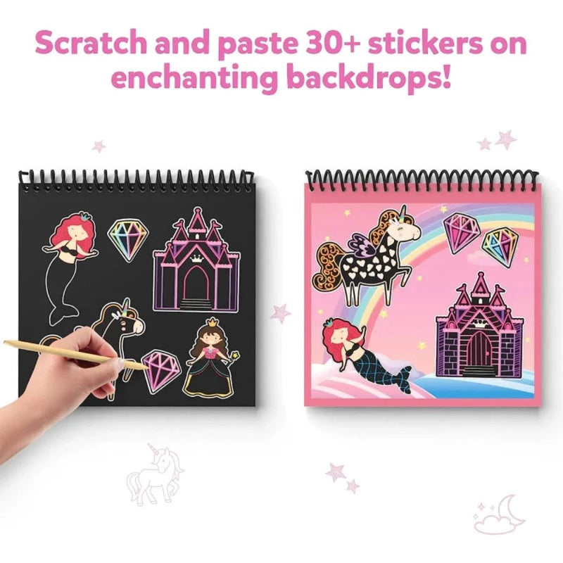 Skillmatics Magical Scratch Art Book