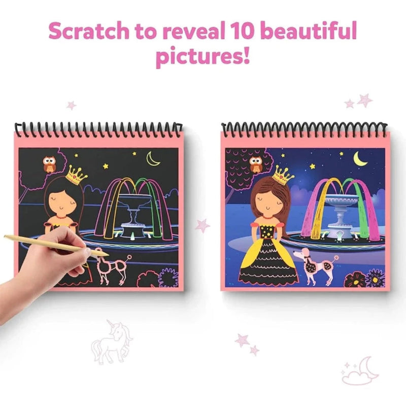 Skillmatics Magical Scratch Art Book