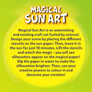 Skillmatics Magical Sun Art: Out In Nature | Sun Paper Art Kit (ages 4-12)
