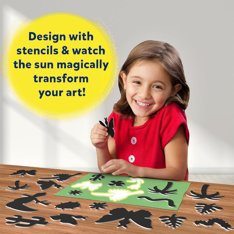 Skillmatics Magical Sun Art: Out In Nature | Sun Paper Art Kit (ages 4-12)