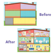 Skillmatics Magnetopia Design Your Home! - Interactive Pretend Play Set