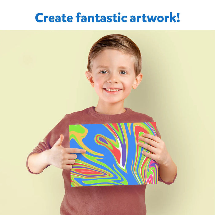 Skillmatics Marbling Magic Paint Kit-Arts & Crafts-Skillmatics-Toycra