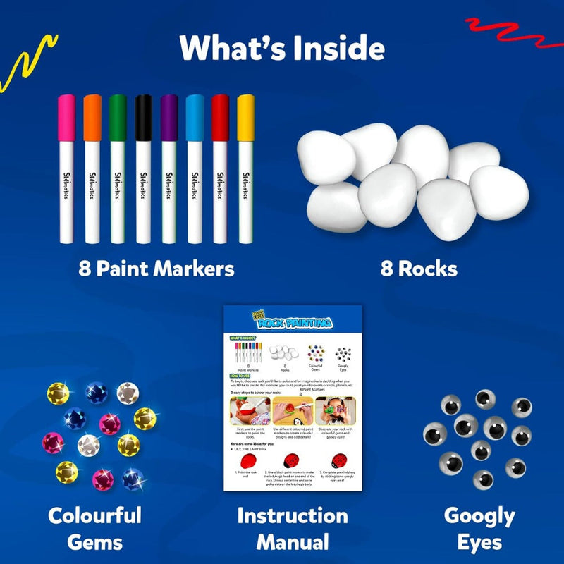 Skillmatics Mess Free Rock Painting
