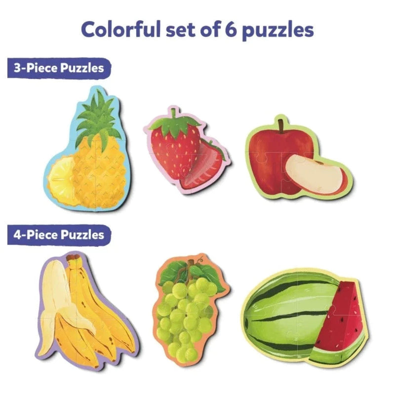 Skillmatics My First Puzzle Set: Fruit Fun