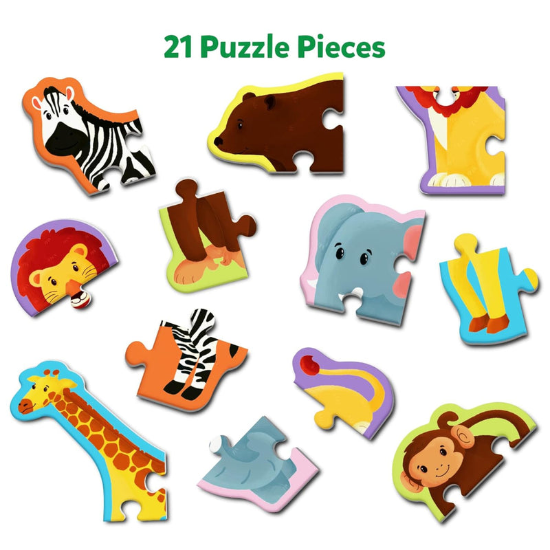 Skillmatics My First Puzzle Set -Wild Animal