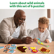 Skillmatics My First Puzzle Set -Wild Animal