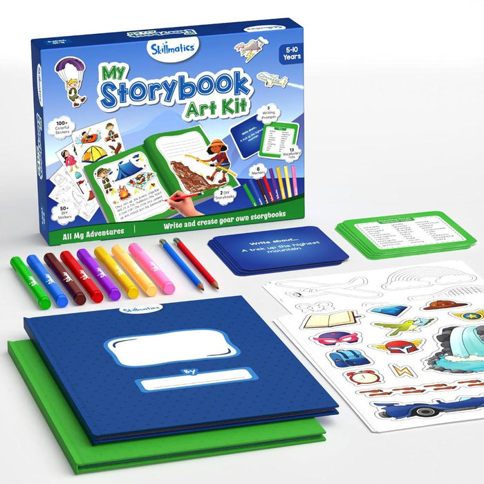 Skillmatics My Storybook Art Kit - All My Adventures-Arts & Crafts-Skillmatics-Toycra