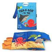Skillmatics Peek-A-Boo - Under The Sea Soft Cloth Book