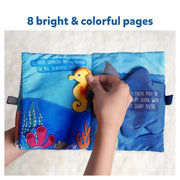 Skillmatics Peek-A-Boo - Under The Sea Soft Cloth Book