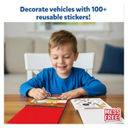 Skillmatics Peelies: Cars, Trucks & More! | Reusable Sticker Activity Book