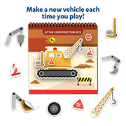 Skillmatics Peelies: Cars, Trucks & More! | Reusable Sticker Activity Book