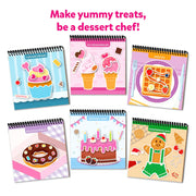 Skillmatics Peelies: Dessert Chef | Reusable Sticker Activity Book