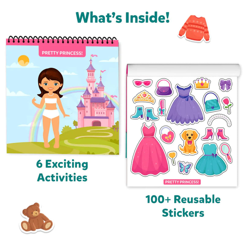 Skillmatics Peelies: Dress Up! | Reusable Sticker Activity Book