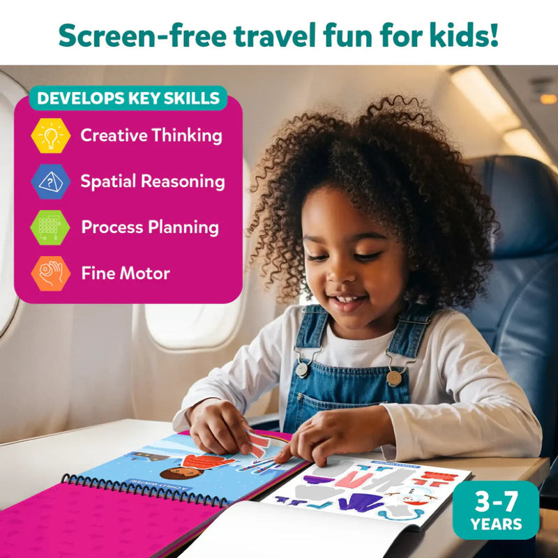 Skillmatics Peelies: Dress Up! | Reusable Sticker Activity Book