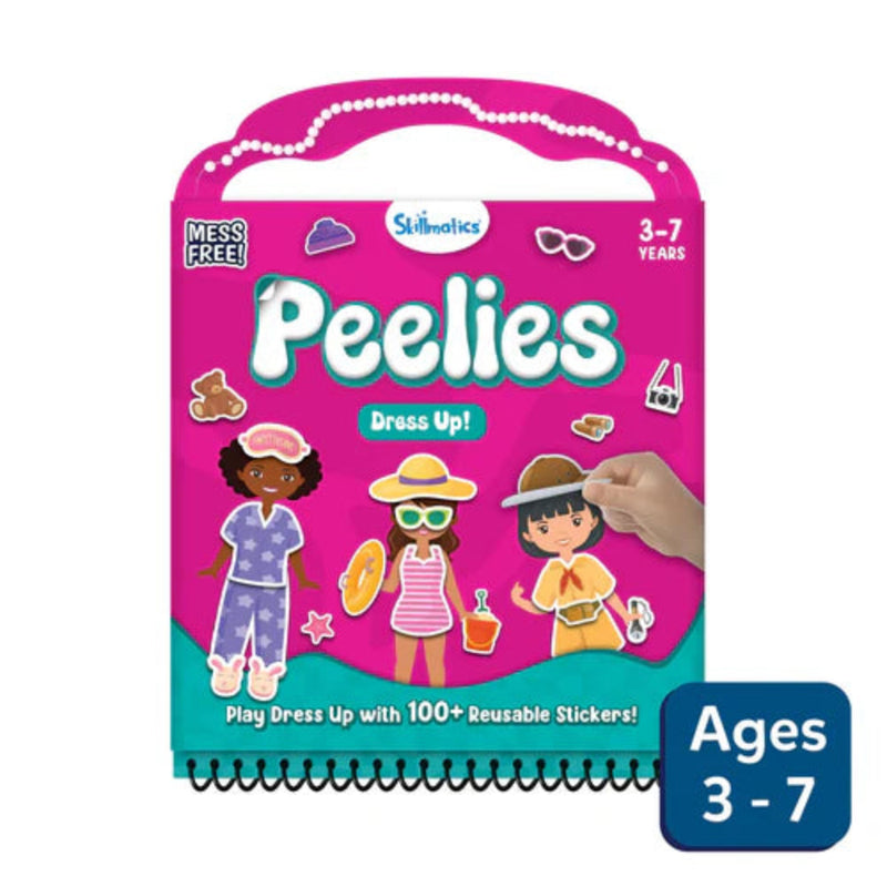 Skillmatics Peelies: Dress Up! | Reusable Sticker Activity Book