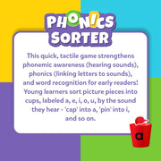 Skillmatics Phonics Sorter Vowel Sorting & Early Reading Activity