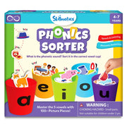 Skillmatics Phonics Sorter Vowel Sorting & Early Reading Activity