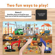 Skillmatics Piece & Play: Construction Site | Floor Puzzle & Game