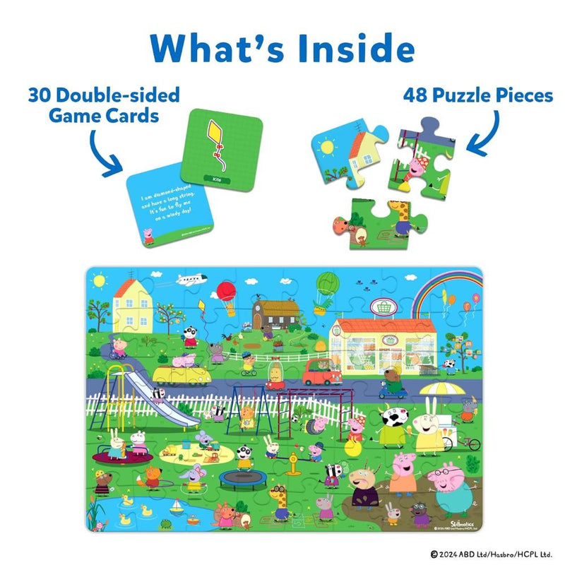 Skillmatics Piece & Play: Peppa Pig | Floor Puzzle & Game (ages 3-7)