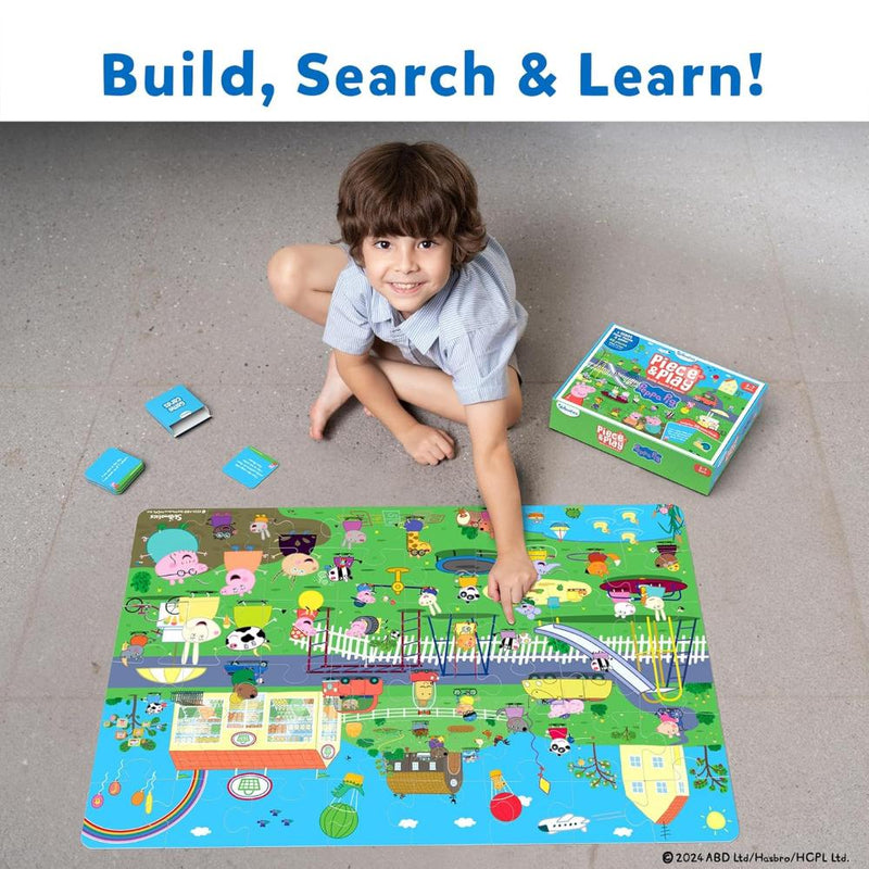 Skillmatics Piece & Play: Peppa Pig | Floor Puzzle & Game (ages 3-7)