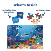 Skillmatics Piece & Play: Underwater Animals | Floor Puzzle & Game