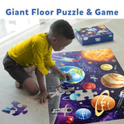 Skillmatics Piece & Play: Up In Space | Floor Puzzle & Game