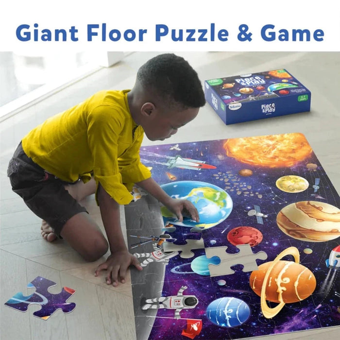 Skillmatics Piece & Play: Up In Space | Floor Puzzle & Game-Puzzles-Skillmatics-Toycra