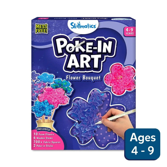 Skillmatics Poke In Art - Flower Bouquet-Arts & Crafts-Skillmatics-Toycra