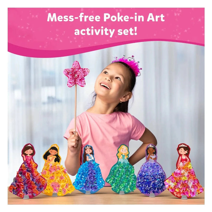 Skillmatics Poke In Art - Magical Princesses-Arts & Crafts-Skillmatics-Toycra