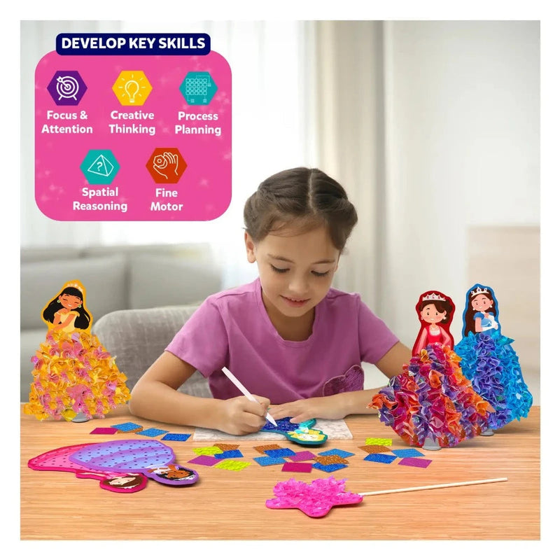 Skillmatics Poke In Art - Magical Princesses