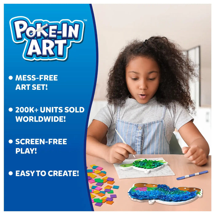 Skillmatics Poke In Art - Underwater Animals-Arts & Crafts-Skillmatics-Toycra