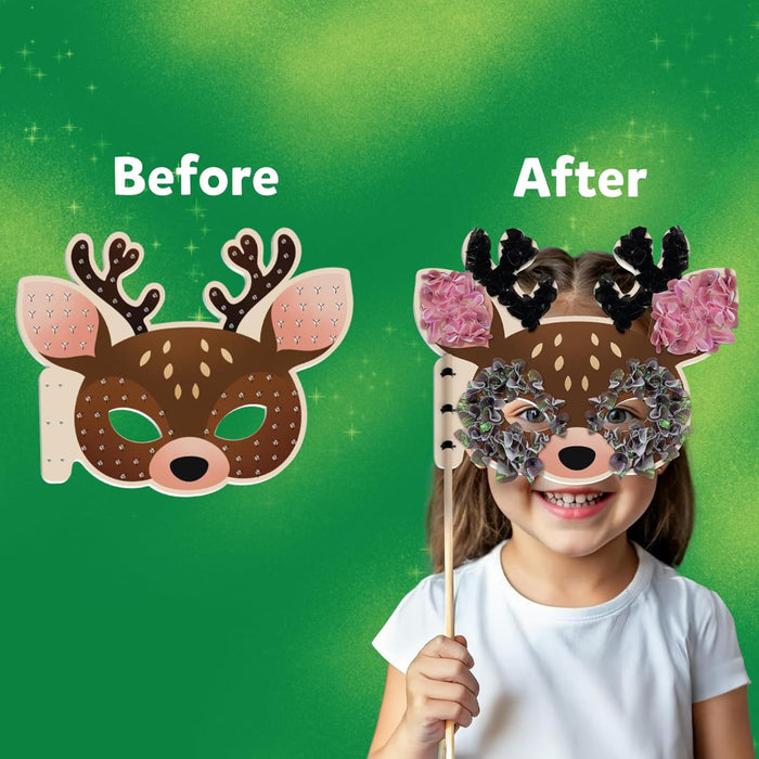 Skillmatics Poke-in Art - Animal Masks-Arts & Crafts-Skillmatics-Toycra