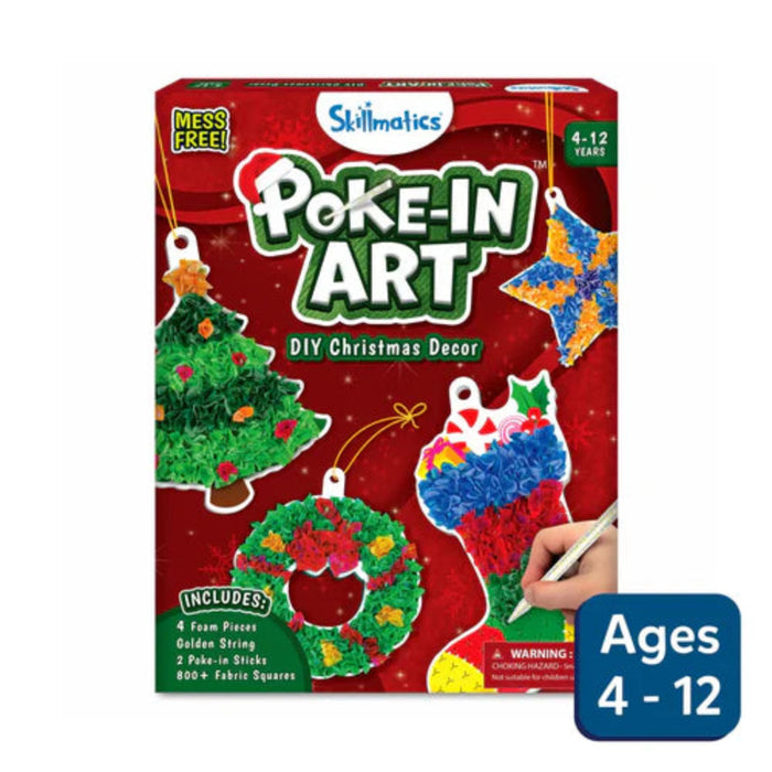 Skillmatics Poke-in Art: DIY Christmas Decor-Arts & Crafts-Skillmatics-Toycra