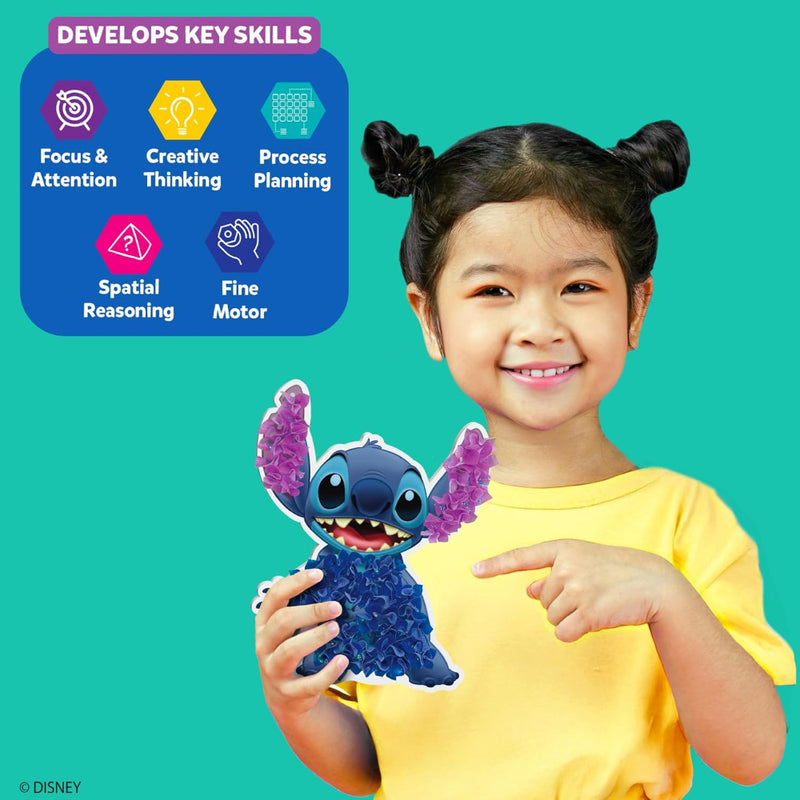 Skillmatics Poke-in Art - Lilo & Stitch, Mess-Free Fun for Kids