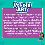 Skillmatics Poke-in Art - Lilo & Stitch, Mess-Free Fun for Kids