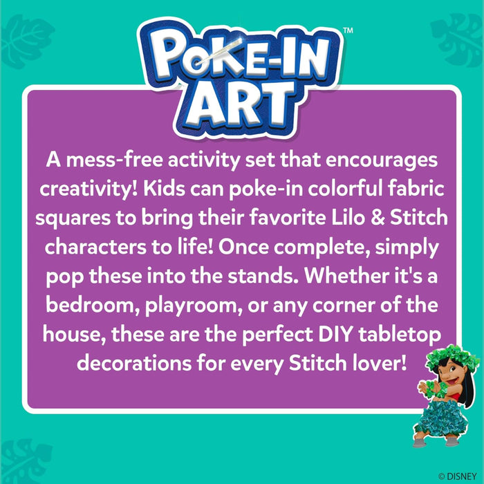 Skillmatics Poke-in Art - Lilo & Stitch, Mess-Free Fun for Kids-Arts & Crafts-Skillmatics-Toycra
