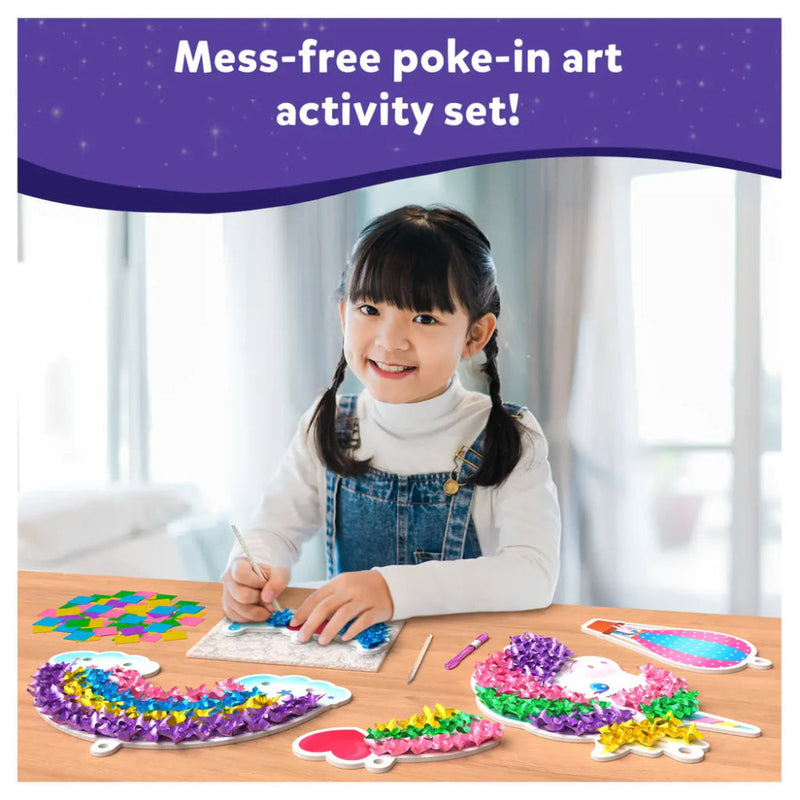 Skillmatics Poke-in Art: Magical Unicorn Dream Decor | No Mess Art for Kids (ages 4-9)