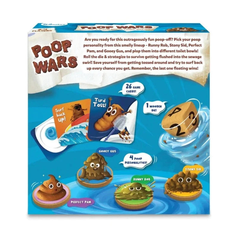 Skillmatics Poop Wars Card Game
