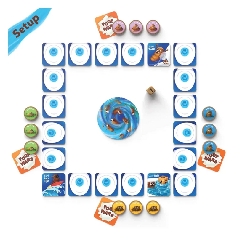 Skillmatics Poop Wars Card Game
