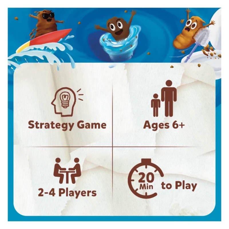 Skillmatics Poop Wars Card Game