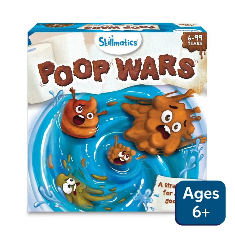 Skillmatics Poop Wars Card Game