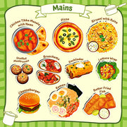 Skillmatics Pretend Play Playset - 100 Most Real Play Foods