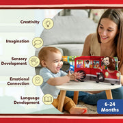 Skillmatics Puppet Book: The Wheels on the Bus | Interactive Finger Puppets