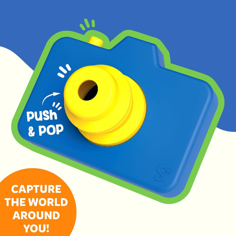 Skillmatics Push & Pop Camera | Sensory & Fidget Toy (Ages 9-24 months)