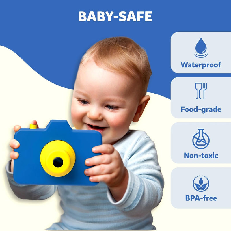 Skillmatics Push & Pop Camera | Sensory & Fidget Toy (Ages 9-24 months)